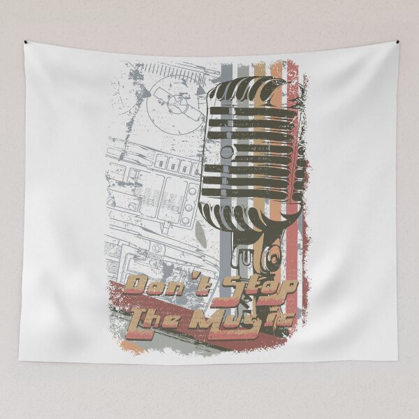 Item preview, Don't stop the music designed and sold by Taz-Clothing.
