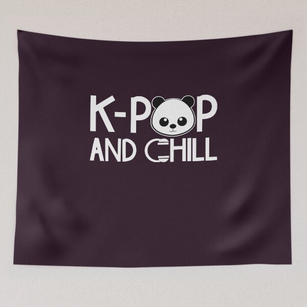Item preview, ¡K Pop and Chill- camisa POP coreana con lindo panda! designed and sold by StreetShirts1.