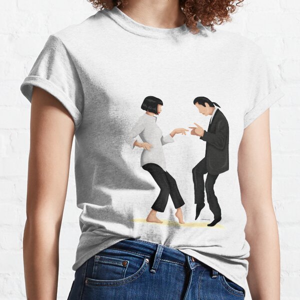 Pulp Fiction Twist Dance | Pop Culture Art Classic T-Shirt