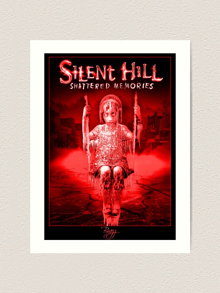 Custom Printed Silent Hill Shattered Memories Playstation 2 