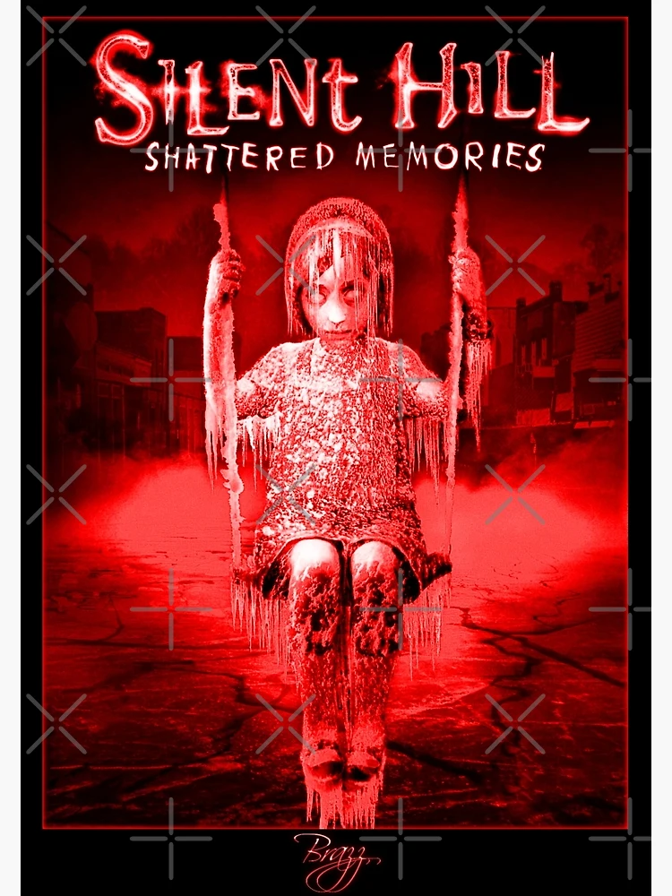 Custom Printed Silent Hill Shattered Memories Playstation 2 