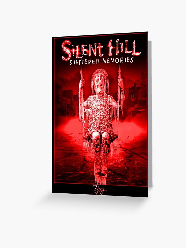 Custom Printed Silent Hill Shattered Memories Playstation 2 , silent hill  shattered memories 