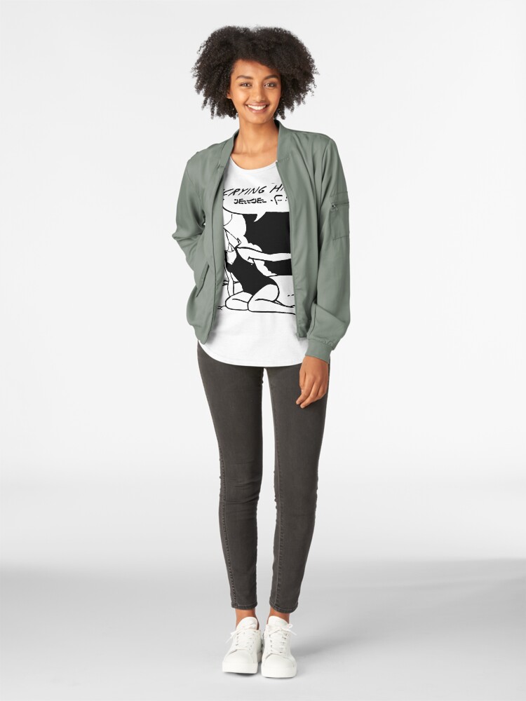 Alternate view of Crying High Beach Party Premium Scoop T-Shirt