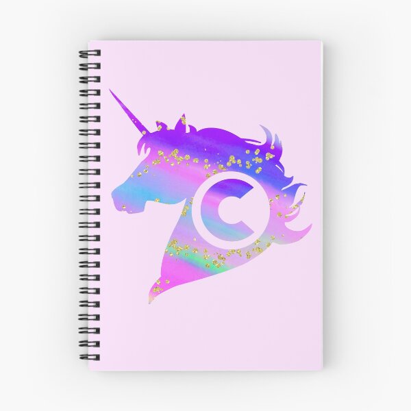 Item preview, Unicorn Monogram Letter C designed and sold by PrettyPersonal.