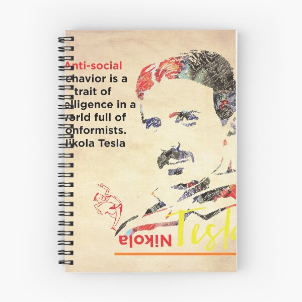 Item preview, Nikola Tesla inspirational quotation | Nikola Tesla designed and sold by KARTICK DUTTA.
