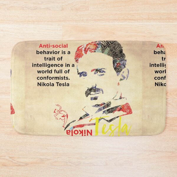 Item preview, Nikola Tesla inspirational quotation | Nikola Tesla designed and sold by KARTICK DUTTA.