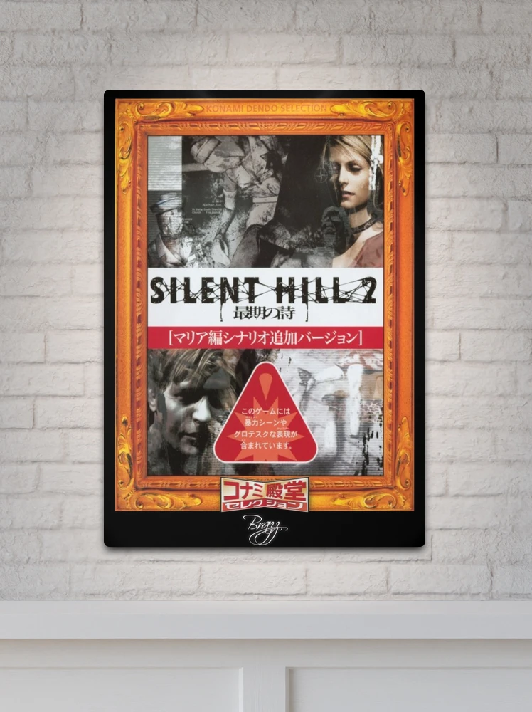 8 MB HORI Memory high quality Card w/ Official Japanese Silent Hill 2 Sticker