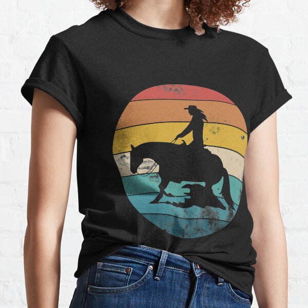 Sliding stop Western riding Reining gift Classic T-Shirt