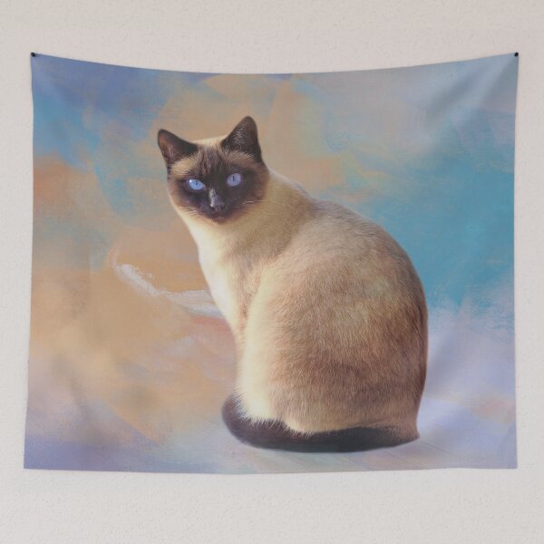 Item preview, Seal Point Siamese Cat designed and sold by Elisabeth Lucas.
