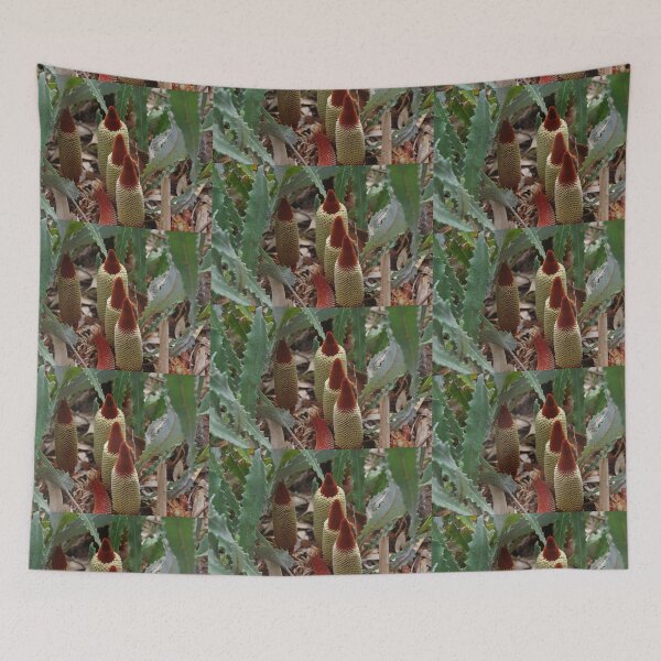 Item preview, Red Tipped Banksias (Banksia petiolaris) designed and sold by lezvee.