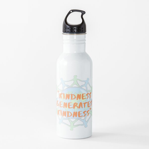Kindness Generates Kindness Water Bottle