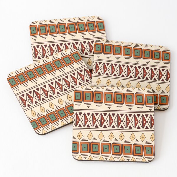 Item preview, Trendy Tribal Pattern designed and sold by pugmom4.