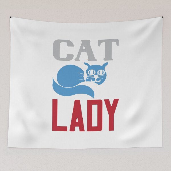 Item preview, Cat lady designed and sold by Taz-Clothing.