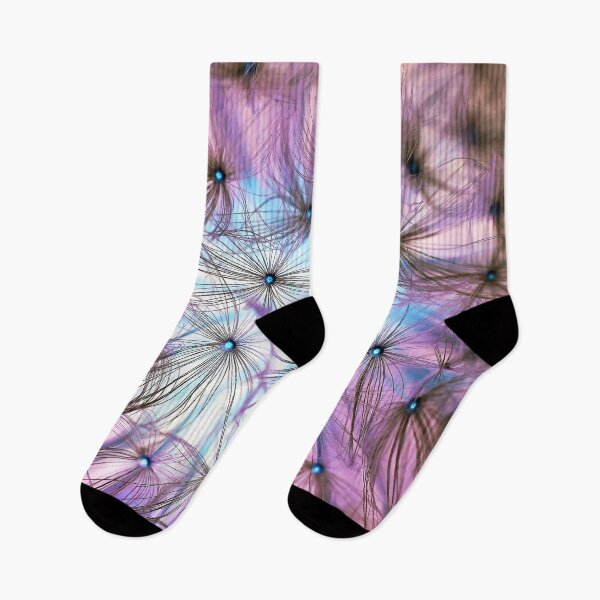 Item preview, Purple Dandelion Flowers Macroshot Photography designed and sold by HiPrincess.