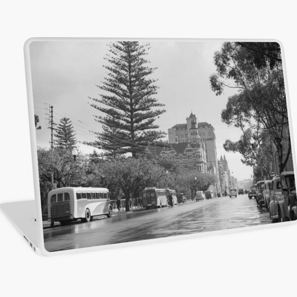 St George's Terrace, Perth, July 1939, State Library of Western Australia Laptop Skin