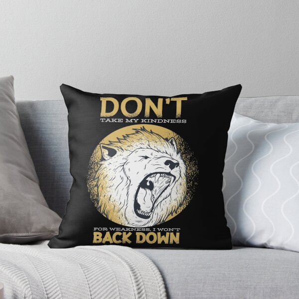 Item preview, Never give up - motivational lion designed and sold by Tahuverian.