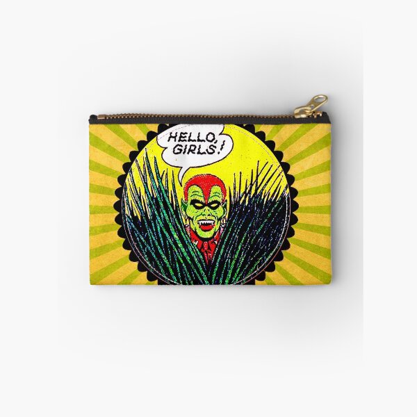 Item preview, Funny Comic Book Hello Girls! Retro Green Alien designed and sold by Art2Me.