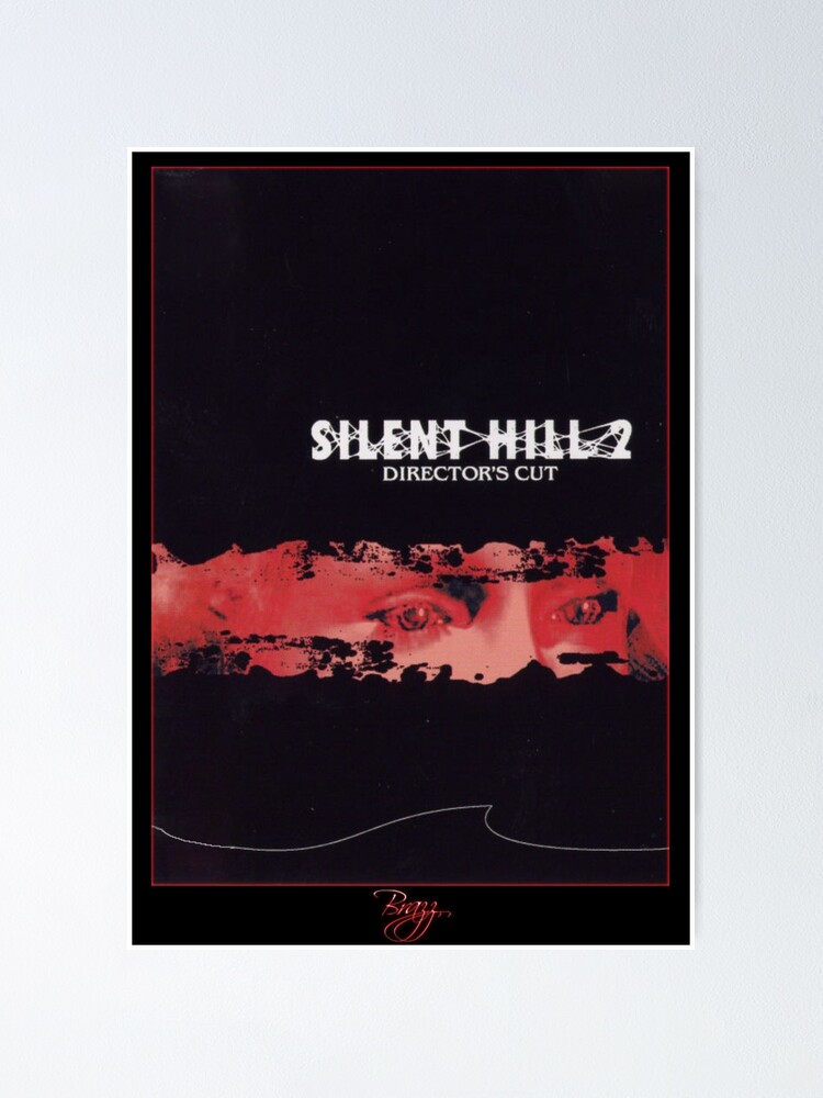 Silent Hill 2 - Ps2 Original Box Art (Green Cover) (Neon) Poster