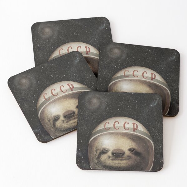 Item preview, Cosmonaut Sloth designed and sold by opifan.