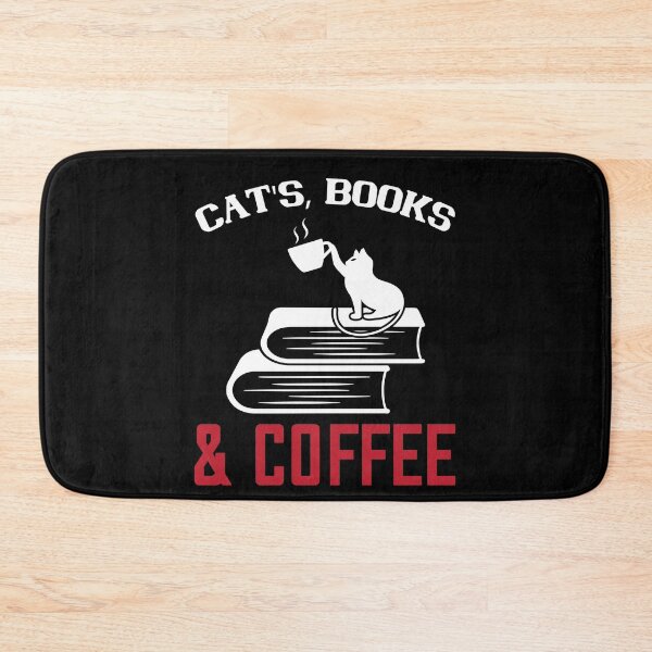 Item preview, Cats, Books and Coffee designed and sold by Taz-Clothing.