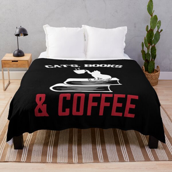 Item preview, Cats, Books and Coffee designed and sold by Taz-Clothing.