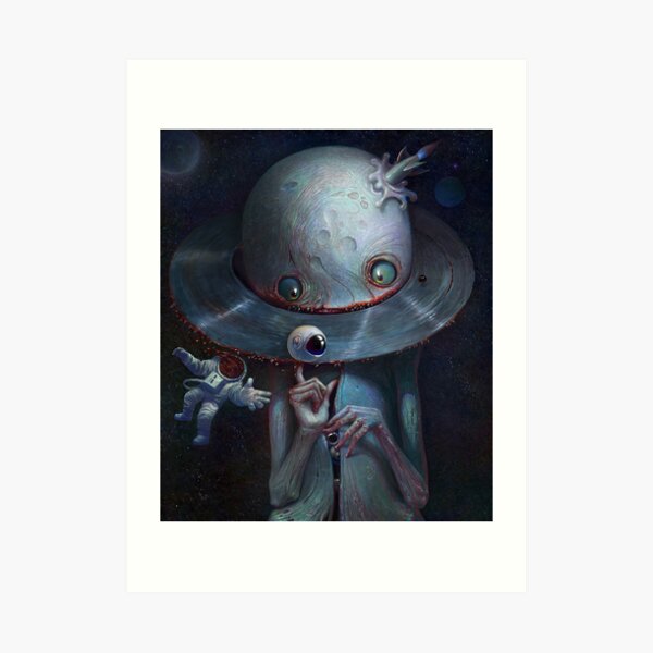 saturn collector Art Print