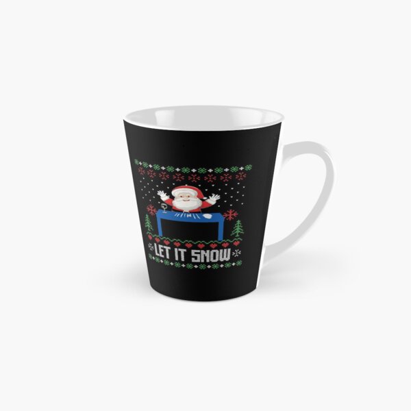 Let It Snow Santa Tall Mug