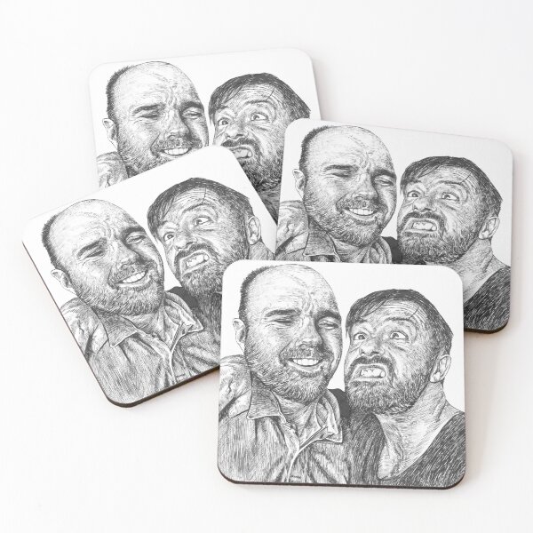 Item preview, Karl Pilkington & Ricky Gervais - the world need more of em!! designed and sold by Nasir Nadzir.