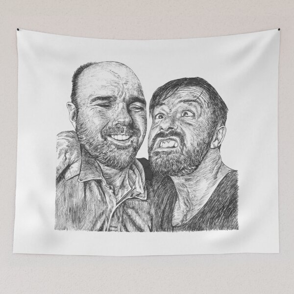 Item preview, Karl Pilkington & Ricky Gervais - the world need more of em!! designed and sold by Nasir Nadzir.