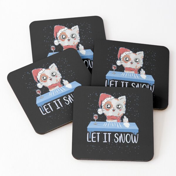 Item preview, Cat Let It Snow designed and sold by ChadricArtist.