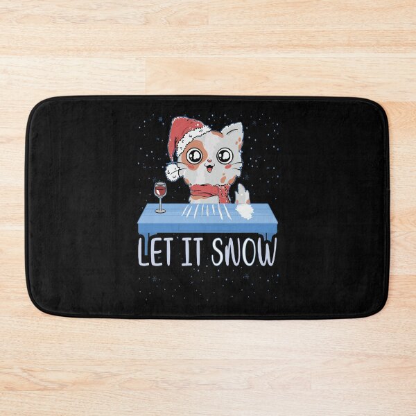 Item preview, Cat Let It Snow designed and sold by ChadricArtist.