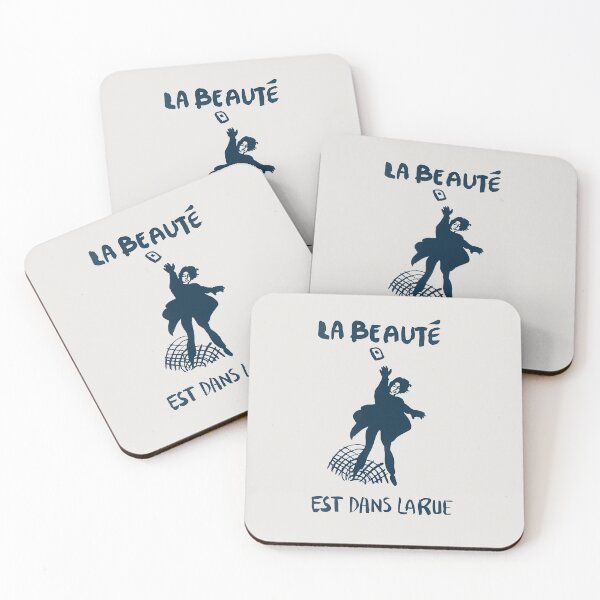 Item preview, ! NEW ! Paris Revolt, Mai 68: 'LA BEAUTE EST DANS LA RUE': The Original Thrown iPhone in Darkest Blue on Bone Grey designed and sold by Day Chapman.