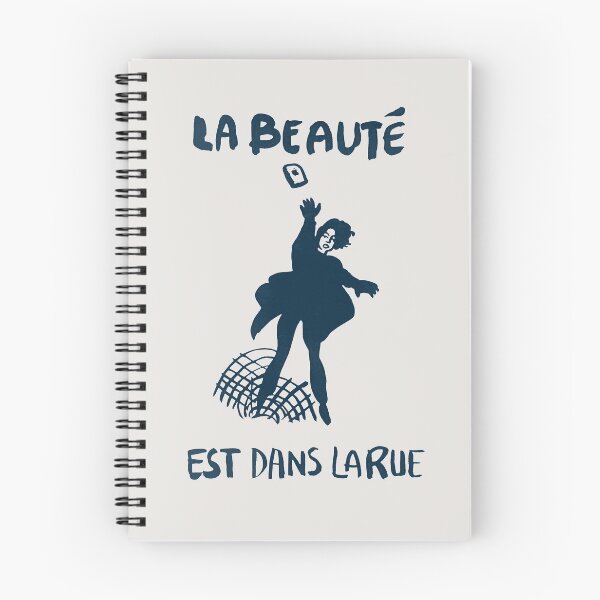 Item preview, ! NEW ! Paris Revolt, Mai 68: 'LA BEAUTE EST DANS LA RUE': The Original Thrown iPhone in Darkest Blue on Bone Grey designed and sold by Day Chapman.