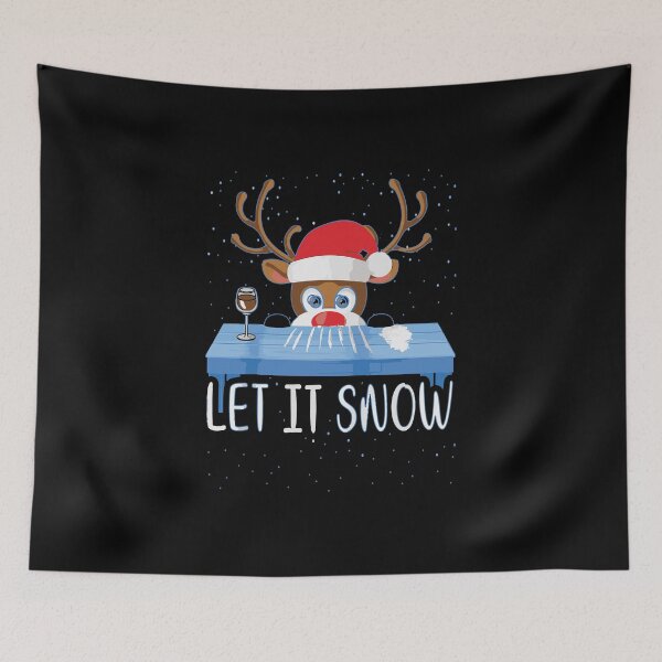 Item preview, Let It Snow Reindeer designed and sold by ChadricArtist.