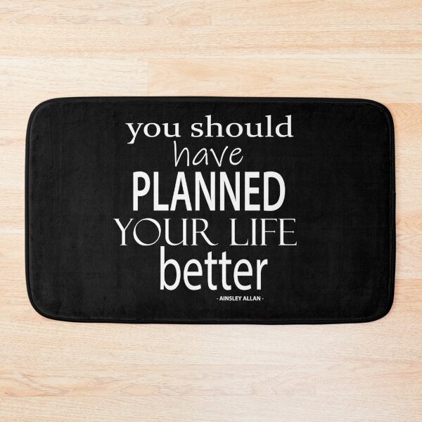 Item preview, Dark Thoughts - Plan Your Life designed and sold by Eye on the Blueline.