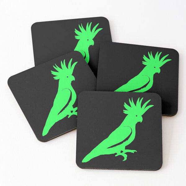 Item preview, Cockatoo bright green designed and sold by shtem.