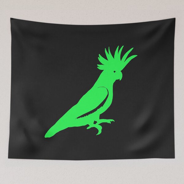 Item preview, Cockatoo bright green designed and sold by shtem.
