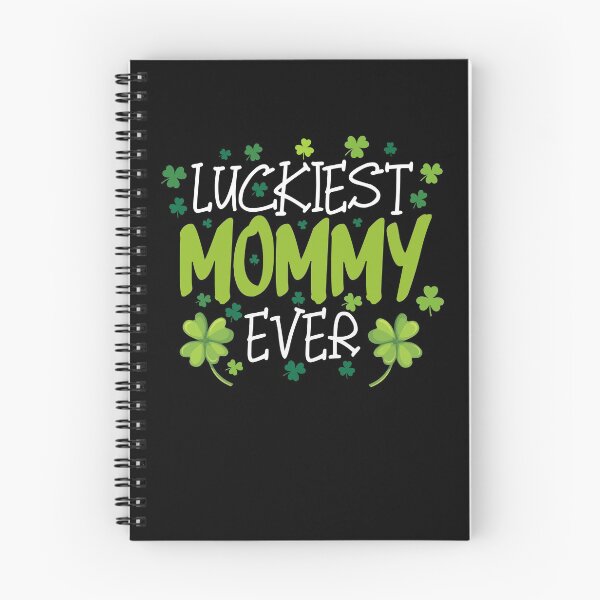 Item preview, Luckiest Mommy Ever Shamrocks St Patricks Day  designed and sold by Dolphin Graphic.