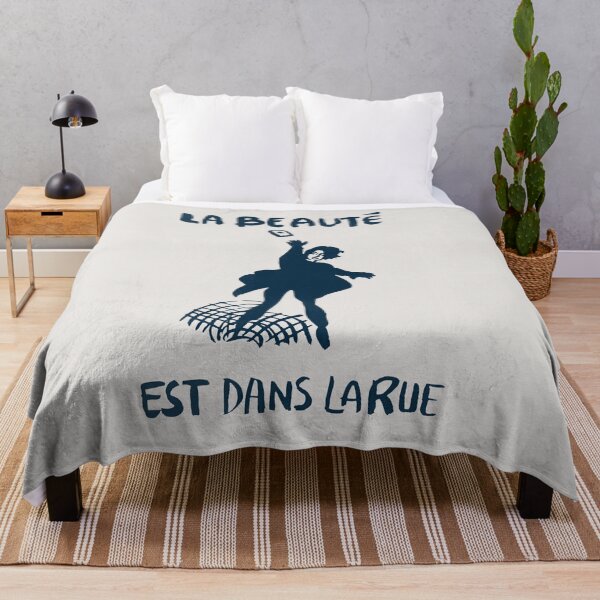 Item preview, ! NEW ! Paris Revolt, Mai 68: 'LA BEAUTE EST DANS LA RUE': The Original Thrown iPhone in Darkest Blue on Bone Grey designed and sold by Day Chapman.