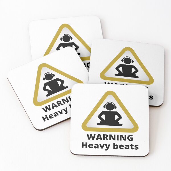 Item preview, Warning Heavy Beats designed and sold by Ndigwan.