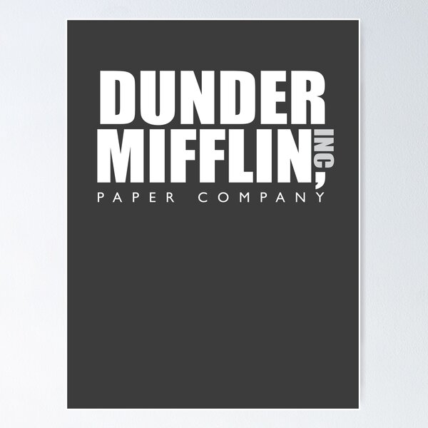 Dunder Mifflin Delivery Dock Sign Poster