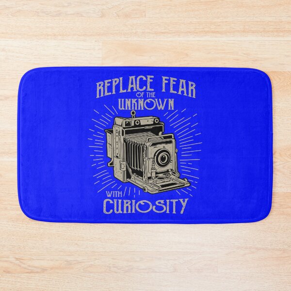 Item preview, Replace Fear Of The Unknown With Curiosity designed and sold by flipper42.