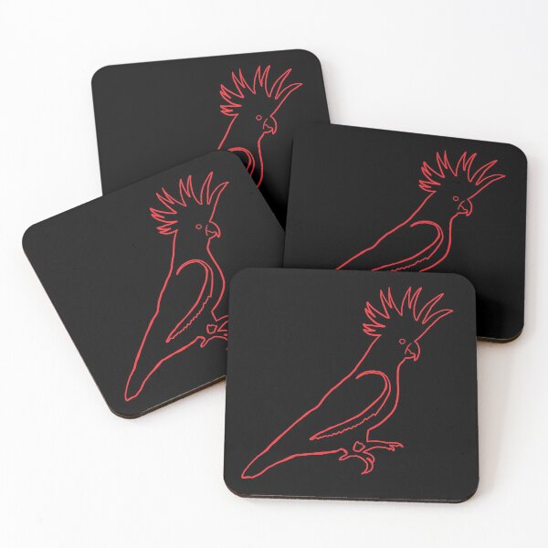 Item preview, Cockatoo Red  Outline designed and sold by shtem.
