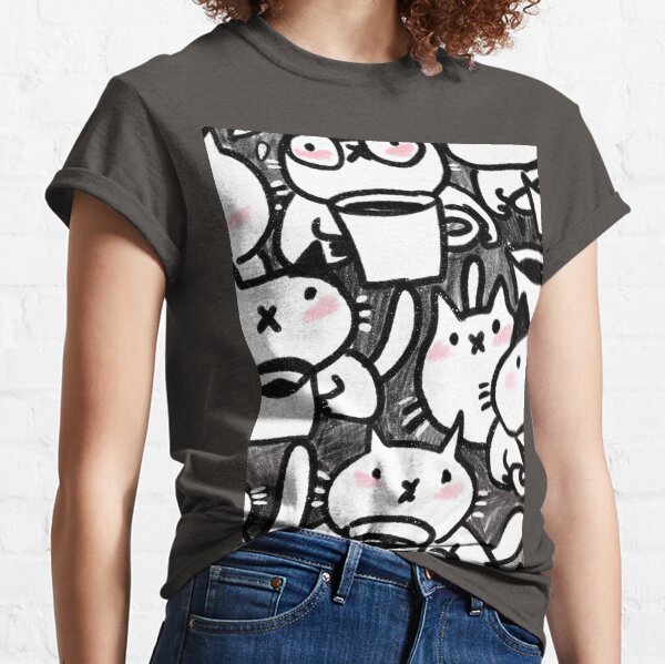 Item preview, Sketchy Coffee cats  designed and sold by kostolom3000.