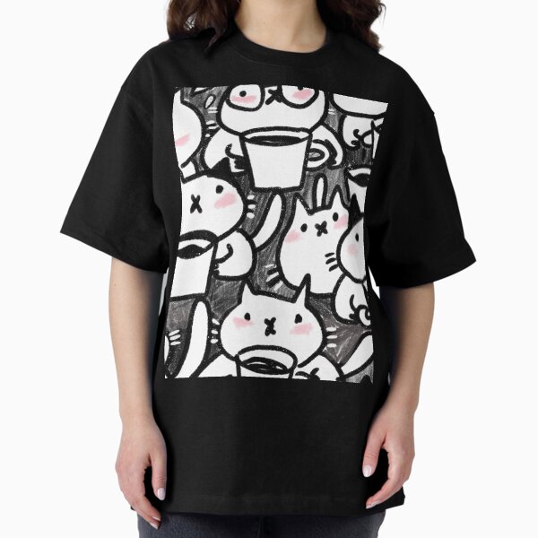 Item preview, Sketchy Coffee cats  designed and sold by kostolom3000.