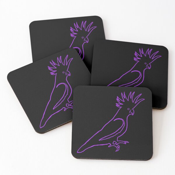 Item preview, Cockatoo Purple  Outline designed and sold by shtem.