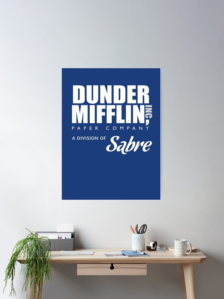 Dunder Mifflin Paper Company A Division of Sabre / The Office | Poster