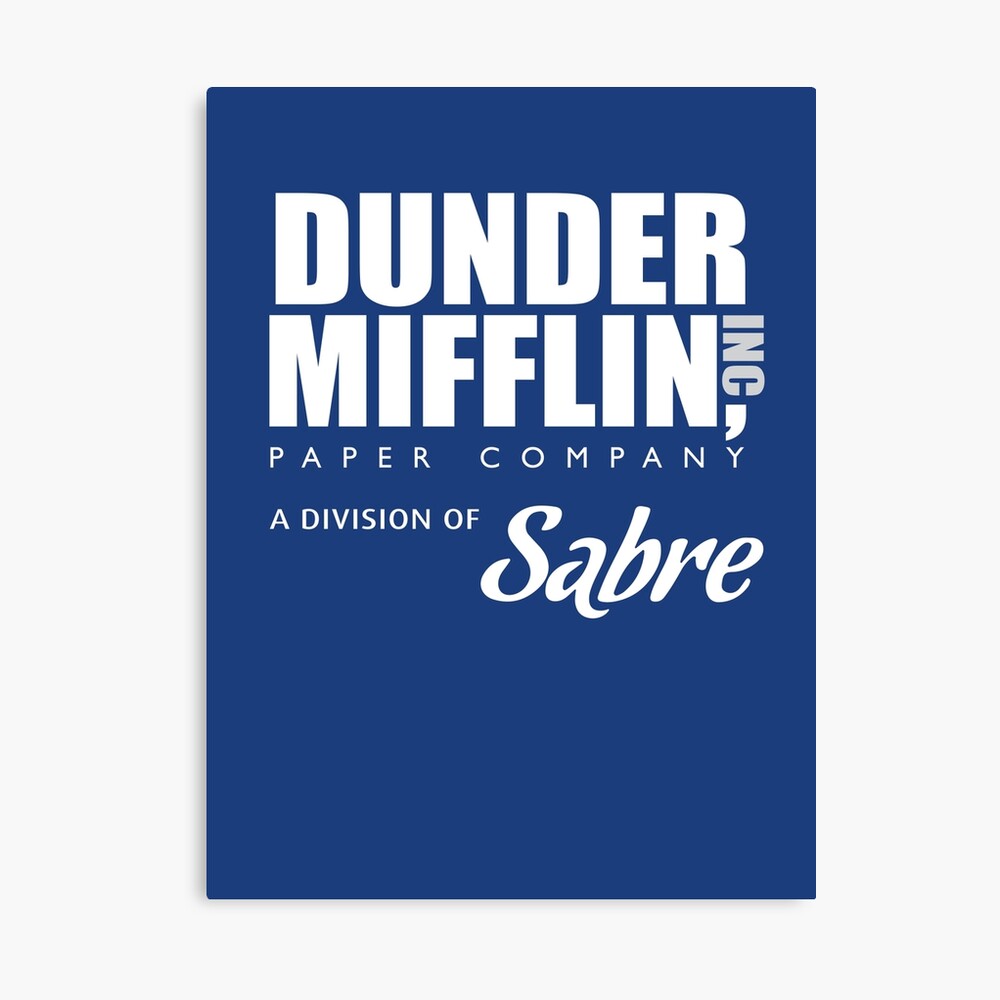 Dunder Mifflin Paper Company A Division of Sabre / The Office