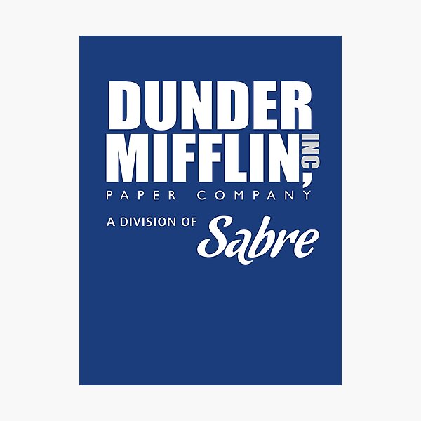 The Office - Dunder Mifflin Paper Company Logo - Black Canvas Print for  Sale by BestOfficeMemes