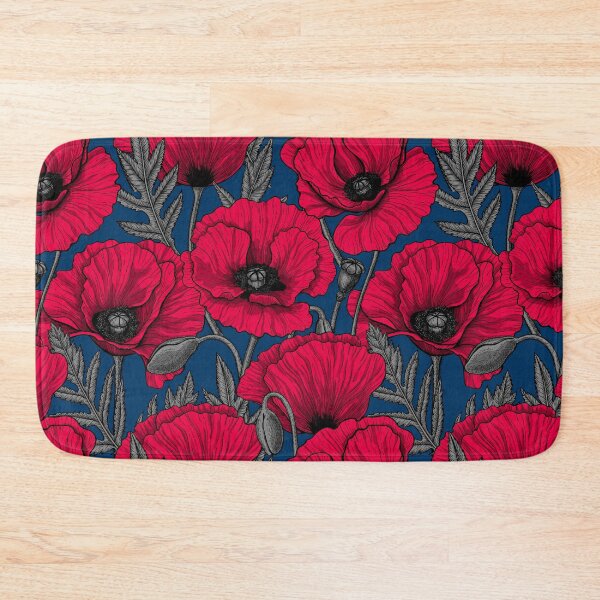 Item preview, Night poppy garden designed and sold by Katerina Mitkova Kirilova.